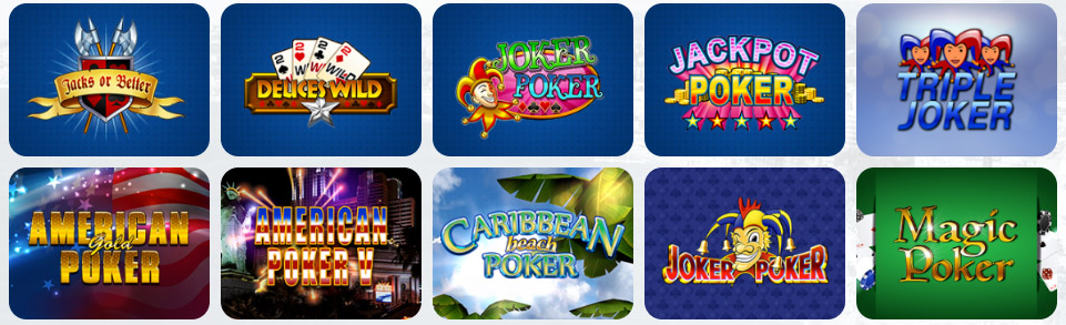 Video póker PLATIN CASINO