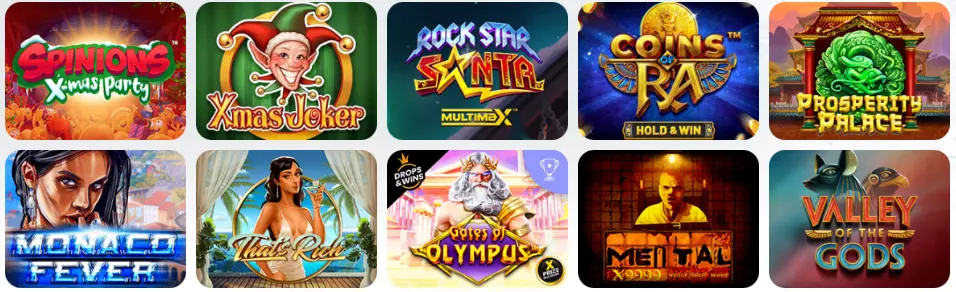 PLATIN CASINO Tragamonedas clásicas