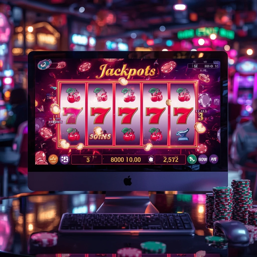 tragamonedas en la pantalla PLATIN CASINO