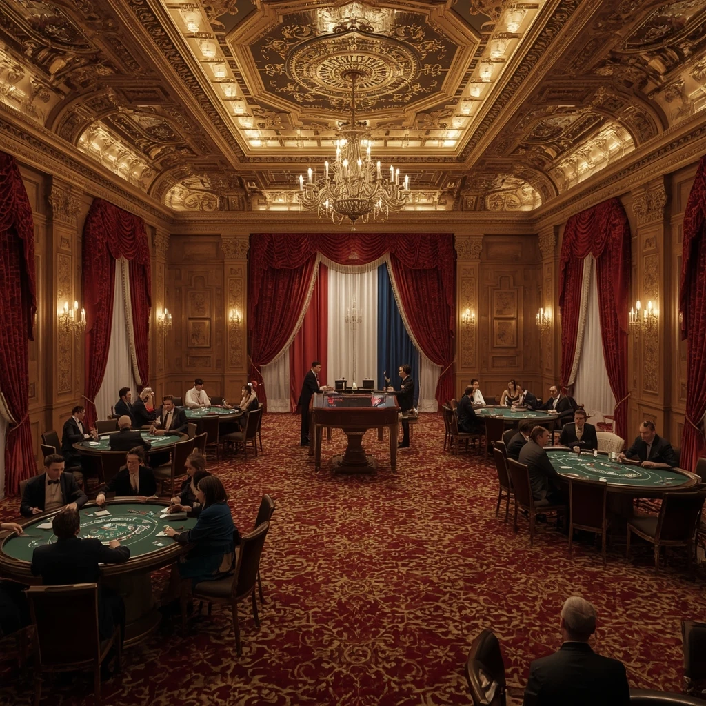 El casino y la bandera de Chile PLATIN CASINO